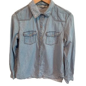 Zara z195 denim shirt